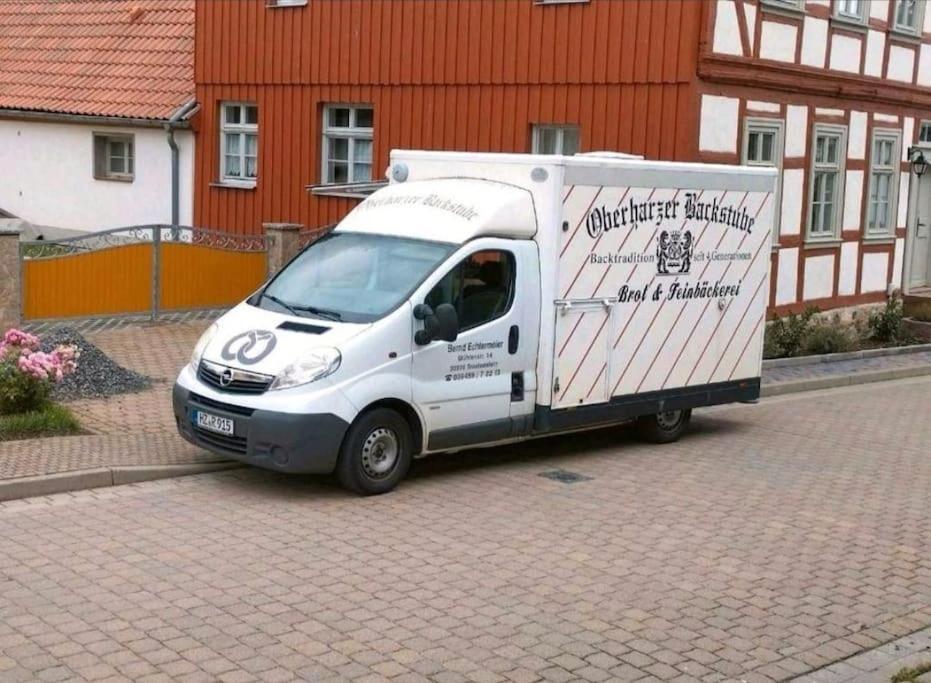 Ferienwohnung "Frieda" Breitenstein Exterior foto